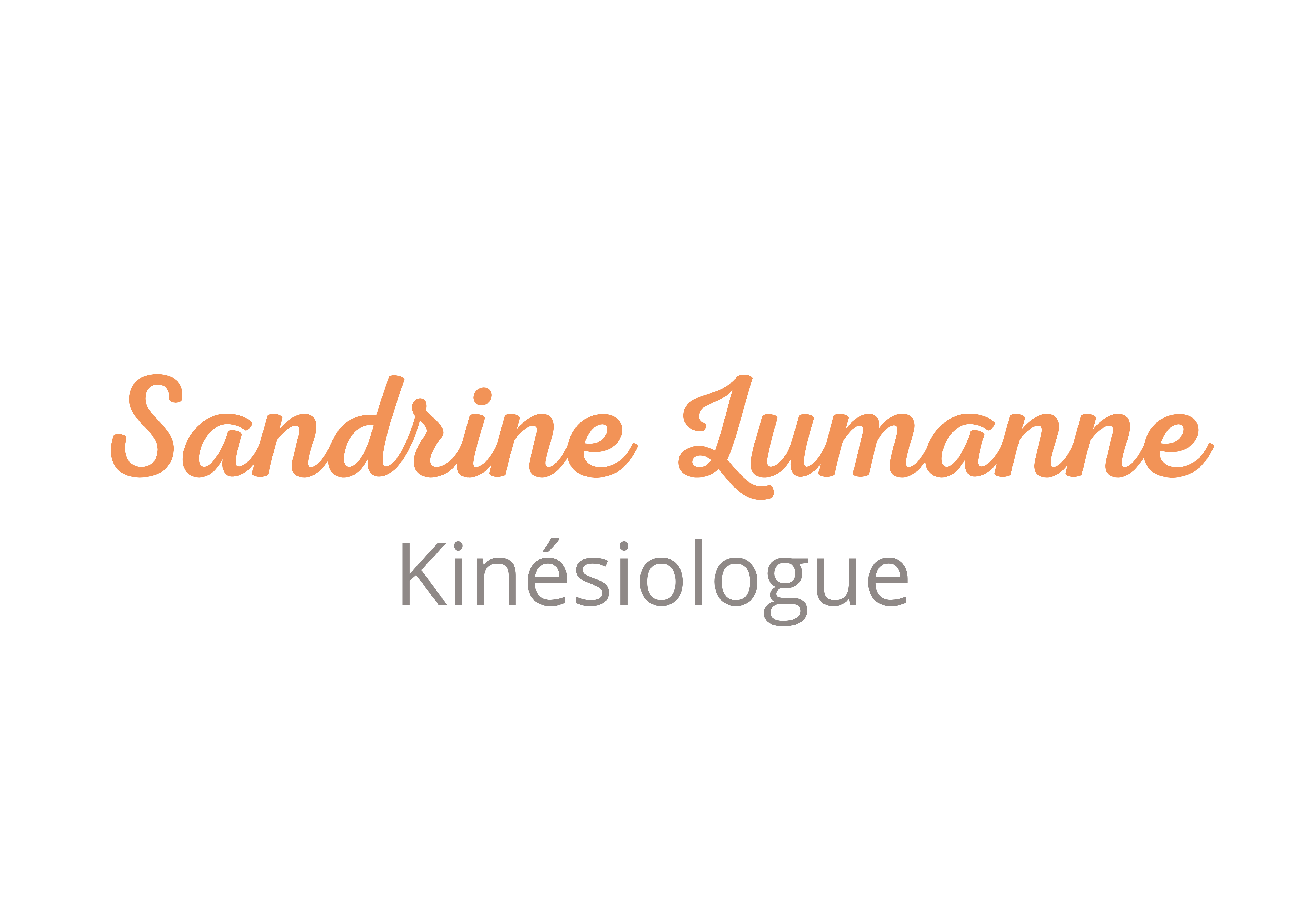Sandrine Lumanne - kinesiologue